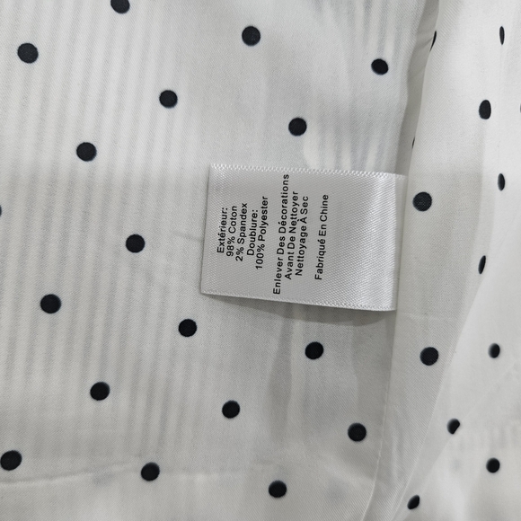 Talbots Stripped Seersucker Blazer Size 8 - Picture 4 of 6